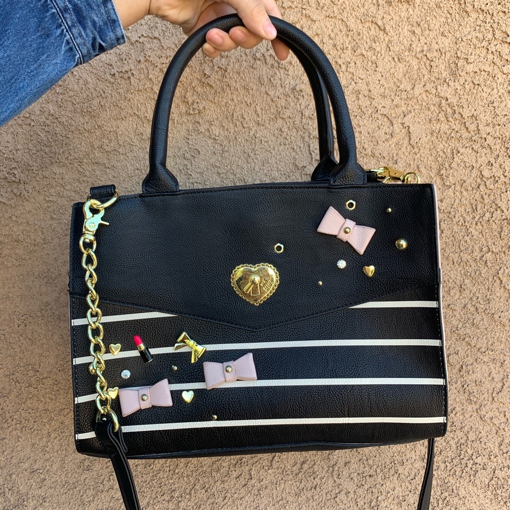 Betsey Johnson Black Bag
